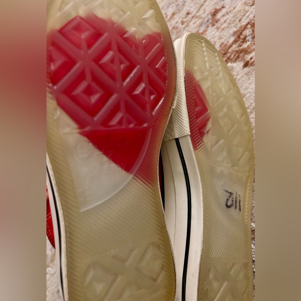New! Converse Chuck 70 High Made with Love Sneakers - Picture 7 of 10